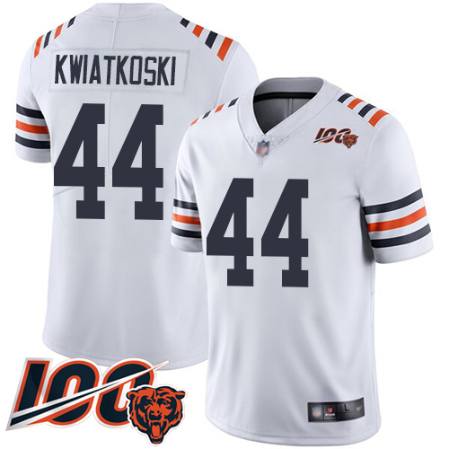 Chicago Bears Limited White Men Nick Kwiatkoski Jersey NFL Football 44 100th Season